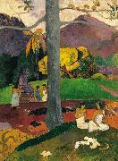 Paul Gauguin Mata Mua USA oil painting artist
